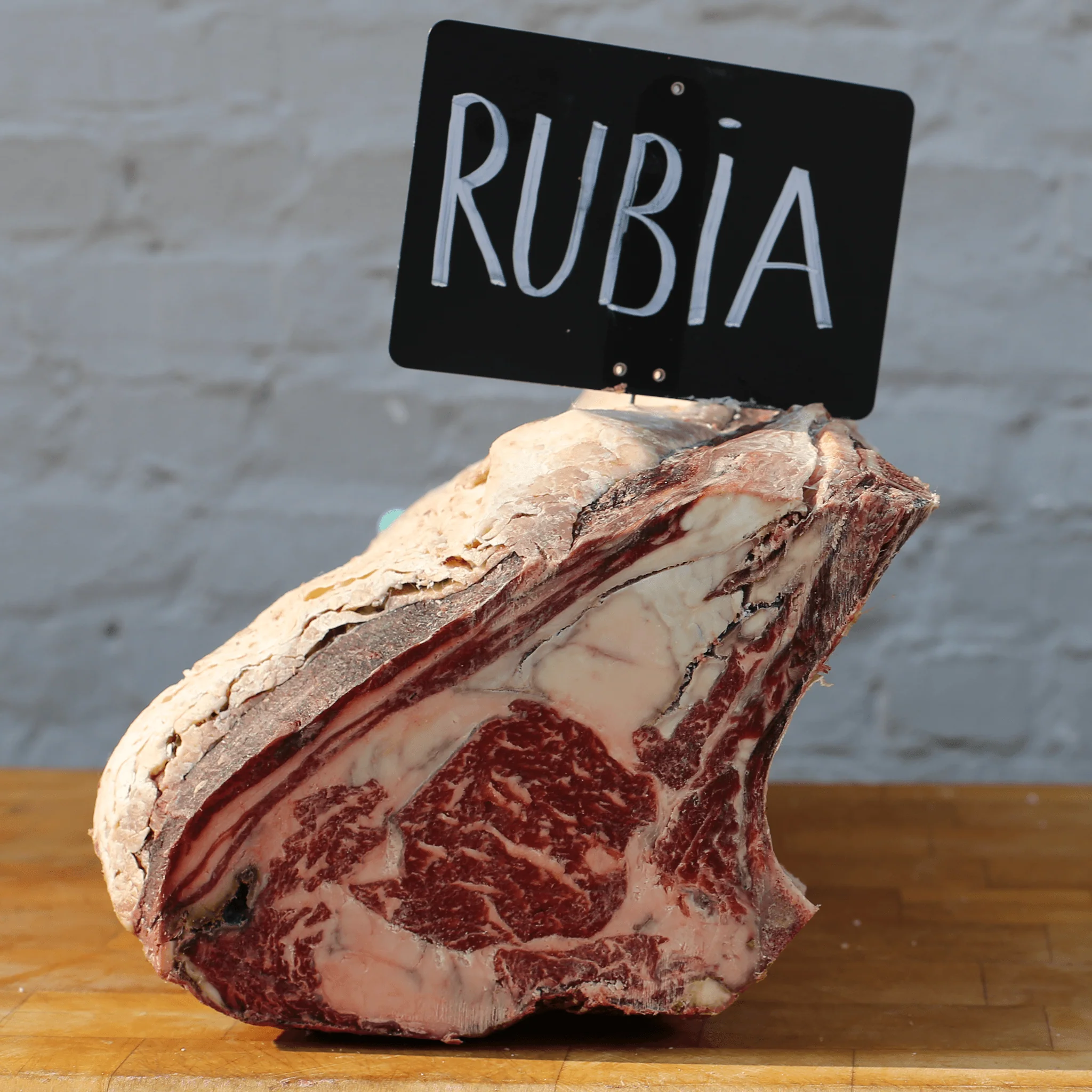 Côte à l'os Rubia Gallega maturée 6 à 8 semaines
