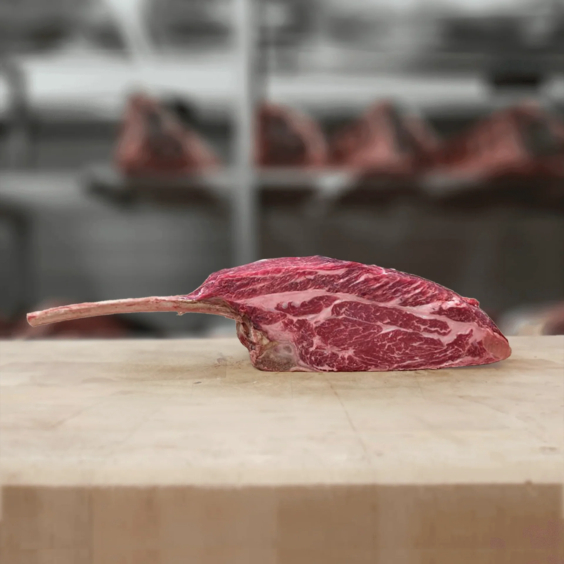 Tomahawk de Chuck Roll de boeuf maturé